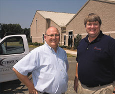 Charlie Hall and Scott Flanagan of Cirrus Construction