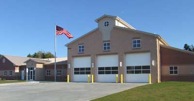 Medical Construction - EMS Facility in Whitesville - Front
